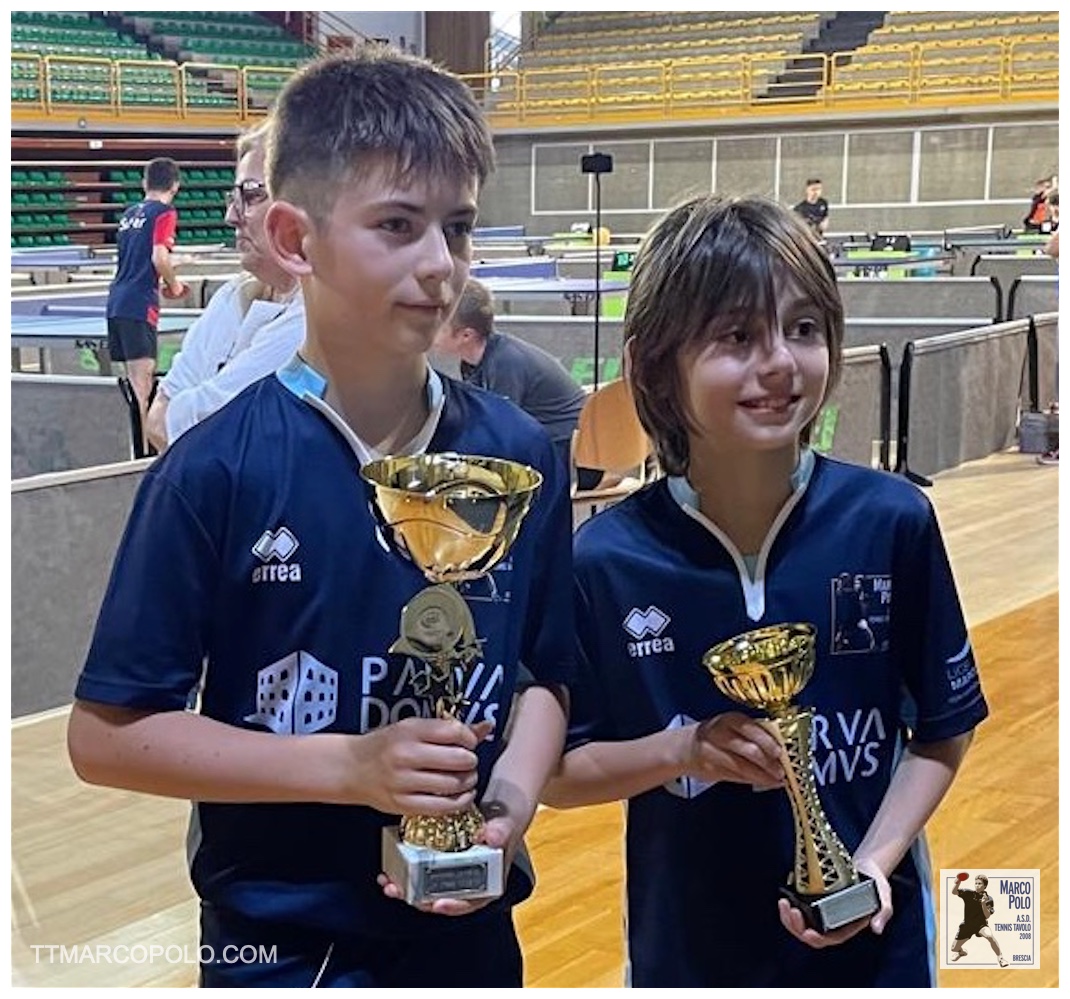 Filippo e Jacopo premiati a Montichiari